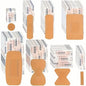 40-Pack: Adhesive Bandages, Assorted Waterproof Breathable Sterile Strips with Non-Stick Pad