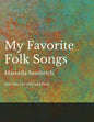 My Favorite Folk Songs - Sheet Music for Voice and Piano - Paperback