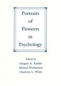 Portraits of Pioneers in Psychology - Paperback