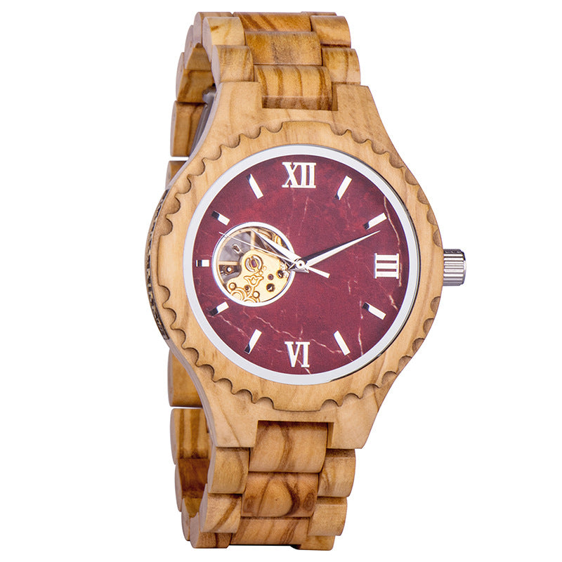 Mens And Womens Minimalist Wooden Watches