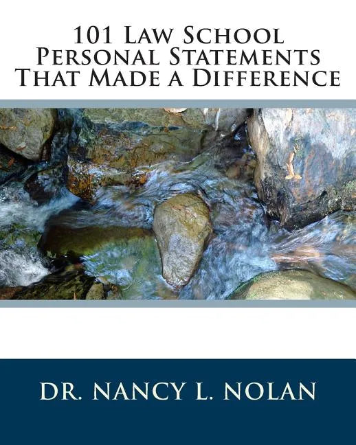 101 Law School Personal Statements That Made a Difference - Paperback