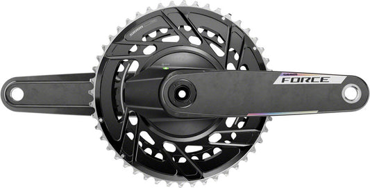SRAM Force AXS Power Meter Crankset - 170mm 12-Speed 50/37t Thread Mount 8-Bolt PM Spider DUB Spindle Carbon E1