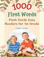 1000 First Words Flash Cards Easy Readers for 1st Grade English Greek: I can read books my first flashcards of full sight word list with pictures and - Paperback