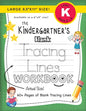 The Kindergartner's Blank Tracing Lines Workbook (Large 8.5"x11" Size!) - Paperback