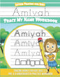 Amiyah Letter Tracing for Kids Trace my Name Workbook: Tracing Books for Kids ages 3 - 5 Pre-K & Kindergarten Practice Workbook - Paperback