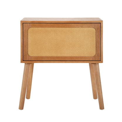 Rotating Hidden Compartment Nightstands, Mid Century Modern Concealment