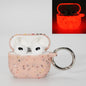 Luminous Floral Protective Cover Silicone Headphone Case