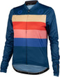 Salsa Team Polytone Women's Long Sleeve Jersey - Dark Blue w/ Stripes Small