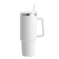 40oz Reusable Vacuum Tumbler with Insulated Double Wall and Cup Handle