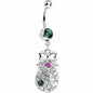 Sparkling Pineapple Belly Ring