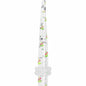 6G Clear Acrylic Glitter Cherry Confetti Taper