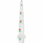 4G Clear Acrylic Glitter Cherry Confetti Taper