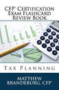 CFP Certification Exam Flashcard Review Book: Tax Planning (2019 Edition) - Paperback