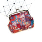 Ethnic style print creative ladies coin purse