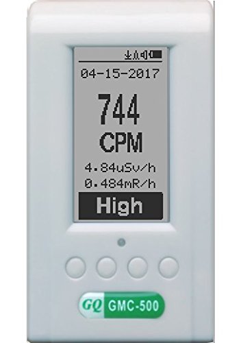 GQ GMC-500 Geiger Counter Nuclear Radiation Detector Beta Gamma X-Ray Dosimeter