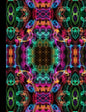 Abstract Curly Cues Notebook, Wide Ruled, 100 Sheets/200 Pages, 7.5 X 9.75 - Paperback