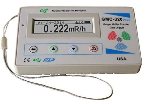 GQ GMC-320+V4 Digital Geiger Counter Dosimeter Radiation Detector Data Logger