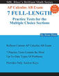 For Math Tutors: AP Calculus AB Exam 7 Full-Length Practice Tests for the Multiple Choice Sections: 7 Full-Length Practice Tests for th - Paperback