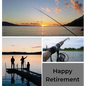 Fishing Retirement Guest Book (Hardcover): Retirement book, retirement gift, Guestbook for retirement, message book, memory book, keepsake, fishing re - Hardcover