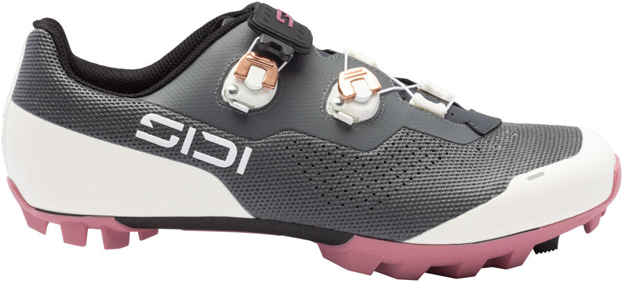 SIDI Dominator X XC Clipless Shoes - Women's Anthracite Ice White 40.5