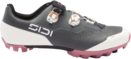SIDI Dominator X XC Clipless Shoes - Women's Anthracite Ice White 40
