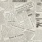 Natural Read All About It Cotton Wideback Fabric Per Yard