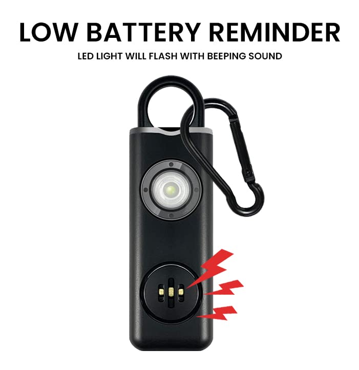 Hero Defense Alarm by Prepared Hero - 1 Pack - Personal Security Alarm That Fits in Your Pocket