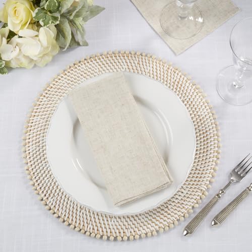 Fennco Styles Classic Everyday Design Solid Color Tablecloth
