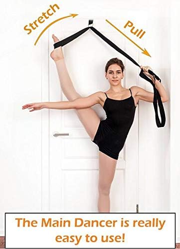 Leg Stretch Band - To Improve Leg Stretching - Easy Install on Door - Perfect Home Equipment For Ballet, Dance And Gymnastic Exercise Flexibility Stretching Strap Foot Stretcher Bands