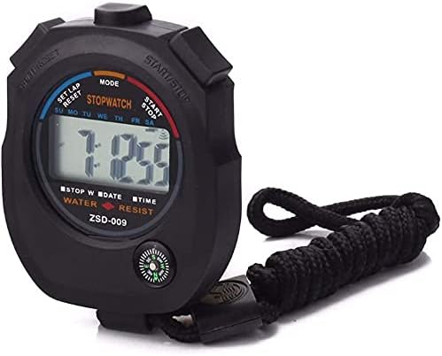 Multi-Function Electronic Digital Sport Stopwatch Timer, Large Display with Date Time and Alarm Function,Suitable for Sports Coaches Fitness Coaches and Referees (24pack)