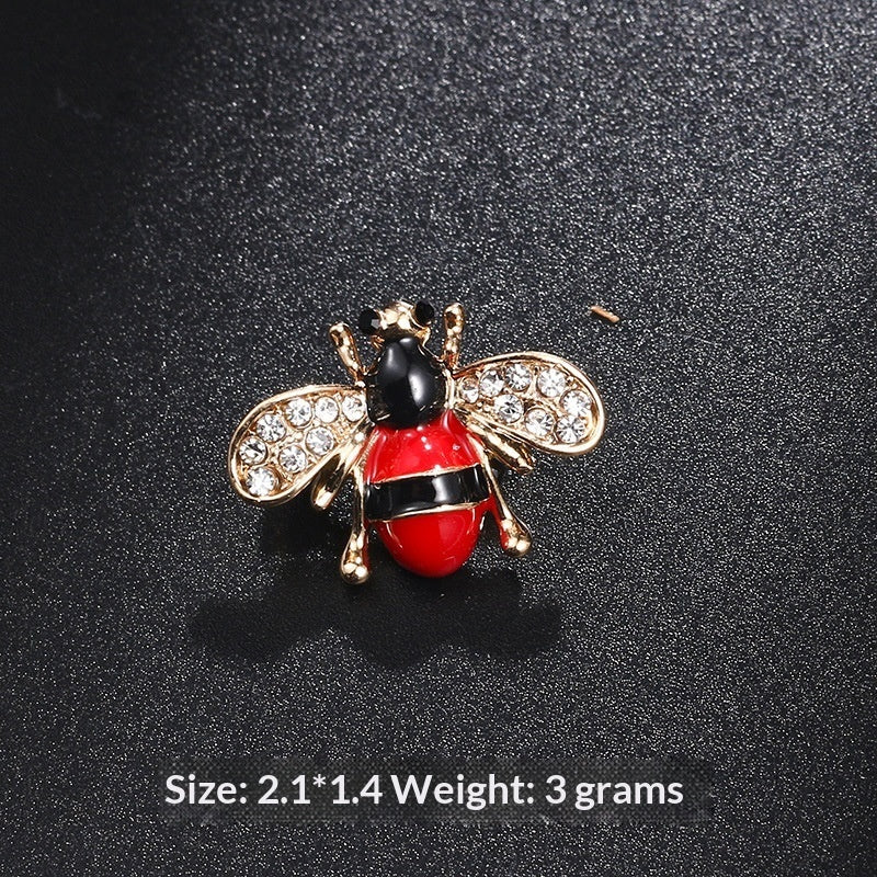 Cute Animal New Style Oil-Drop Bee Brooch