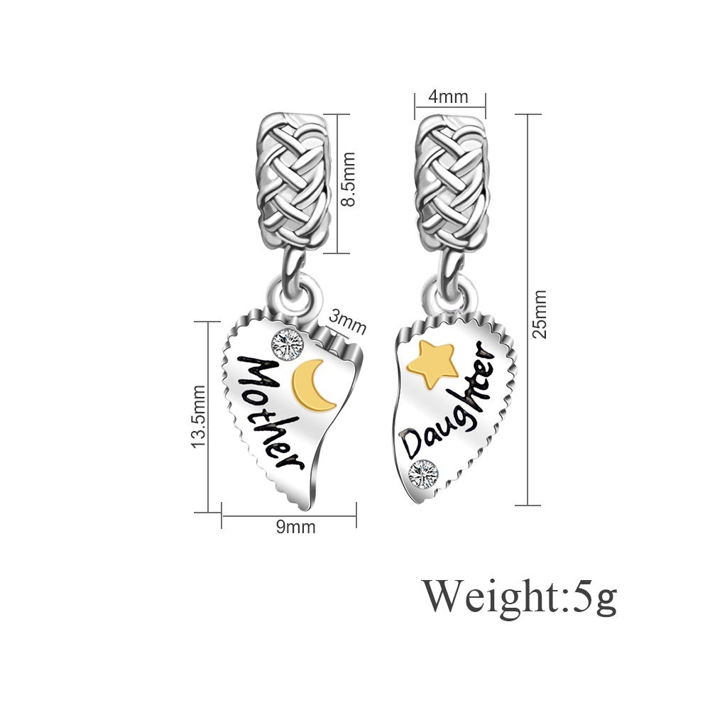 European And American-style Blush-pink Multi-strand Bracelet Couples Crystal Bracelet