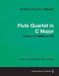 Flute Quartet in C Major - A Score for Flute, Violin, Viola and Cello K.Anh.171/285b (1778) - Paperback