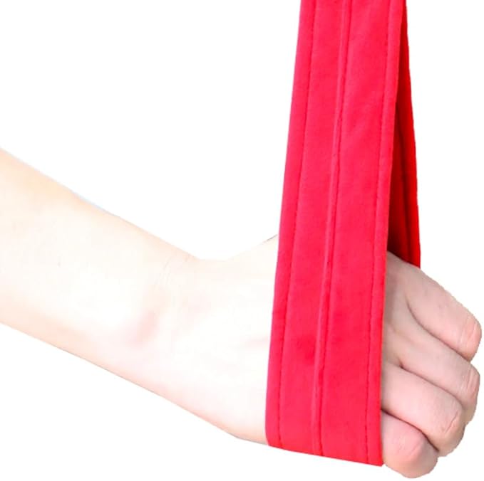 8.2ft 2.5m Aerial Straps Ropes Yoga Aerial Acrobatics Body Aerial Loop Trapeze Circus Apparatuses Equipment Three-Layer Straps 1 pairs