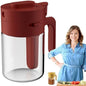 Multifunctional 2-in-1 Airtight Glass Seasoning Box Set