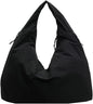 Women Slouchy Hobo Bag - Large Nylon Shoulder Crossbody Tote Handbag