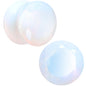 9/16 Opalite Semi Precious Stone Faceted Double Flare Plug Set