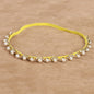 Children's headband with pearls and flowers