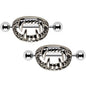 Scary Halloween Fangs Nipple Shield Set 14G 18mm