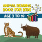 Animal Reading: Book For Kids - Paperback