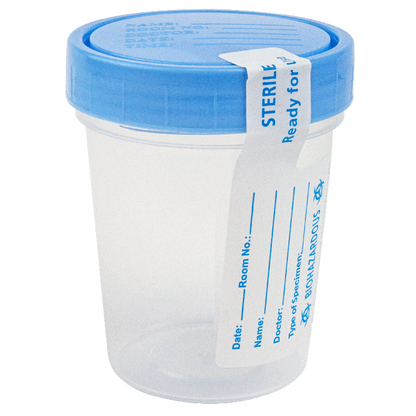 Dynarex Specimen Containers, 4 oz. Sterile (100 Count)