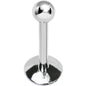 16G 3/8 Internally Threaded 3mm Ball Labret