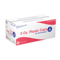 Dynarex Clear Plastic Cups - 100ea/bx, 25bxs/cs (2500 Count)