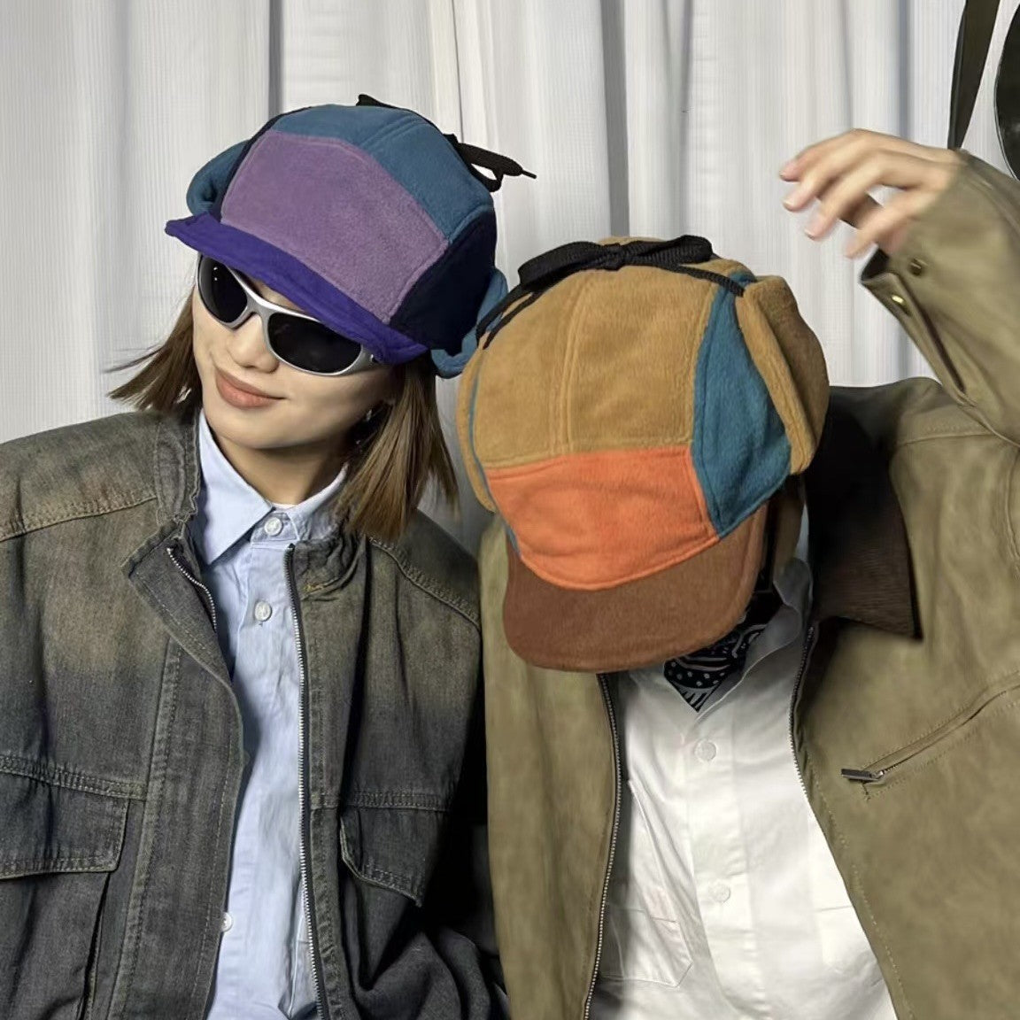Mens And Womens Fleece-lined Baseball Cap