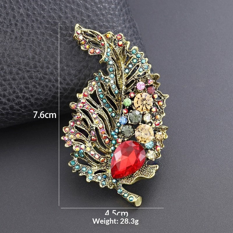 Luxurious Elegant Clothing Brooch For Men And Women