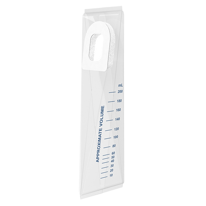 Dynarex Pediatric Urine Collector, 200 mL - White (50 Count)