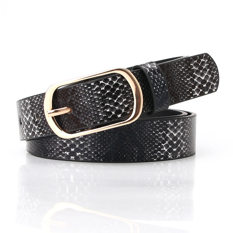 Ladies' Fashion Round Retro Casual Belt