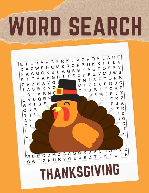 Word Search Thanksgiving: Thanksgiving word search puzzle books for adults (Vol. 2) - Paperback
