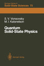 Quantum Solid-State Physics - Paperback