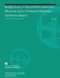 Bridge Scour in Nonuniform Sediment Mixtures and in Cohesive Materials: Synthesis Report - Paperback